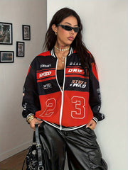 Red Drift Culture Racing Jacket