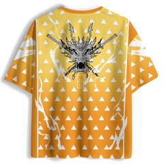 Zenitsu Agatsuma Anime Jersey β Demon Slayer Streetwear