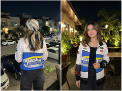 Blackair Racing Blue Fleece Jacket