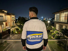 Blackair Racing Blue Fleece Jacket