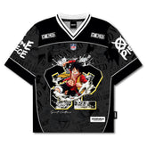 βͺ Monkey D. Luffy β One Piece Black Edition Oversized Jersey