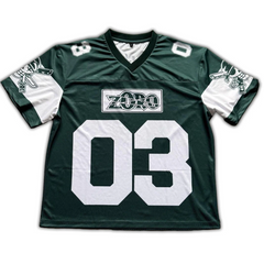 Green Roronoa Zoro Anime Jersey