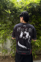 Toji Fushiguro Heavenly Restriction Jersey – Premium Black Edition ⚡🔥