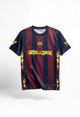 Barcelona Skeleton Jersey – Premium Red & Black Streetwear Edition