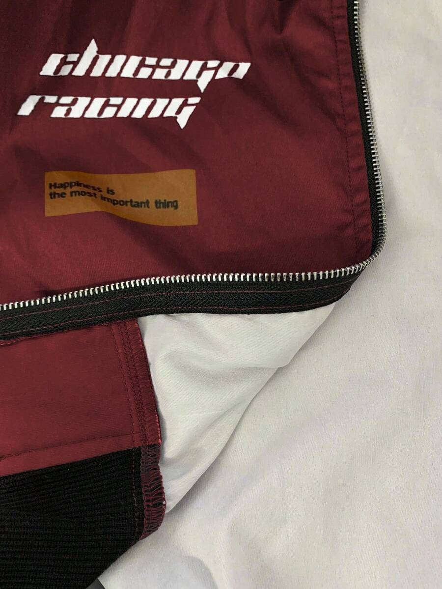 SpeedFlare Racing Fleece Zipper – Maroon