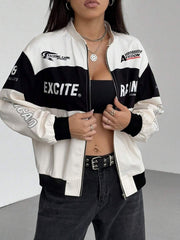 SpeedFlare Racing Fleece Zipper – Apricot