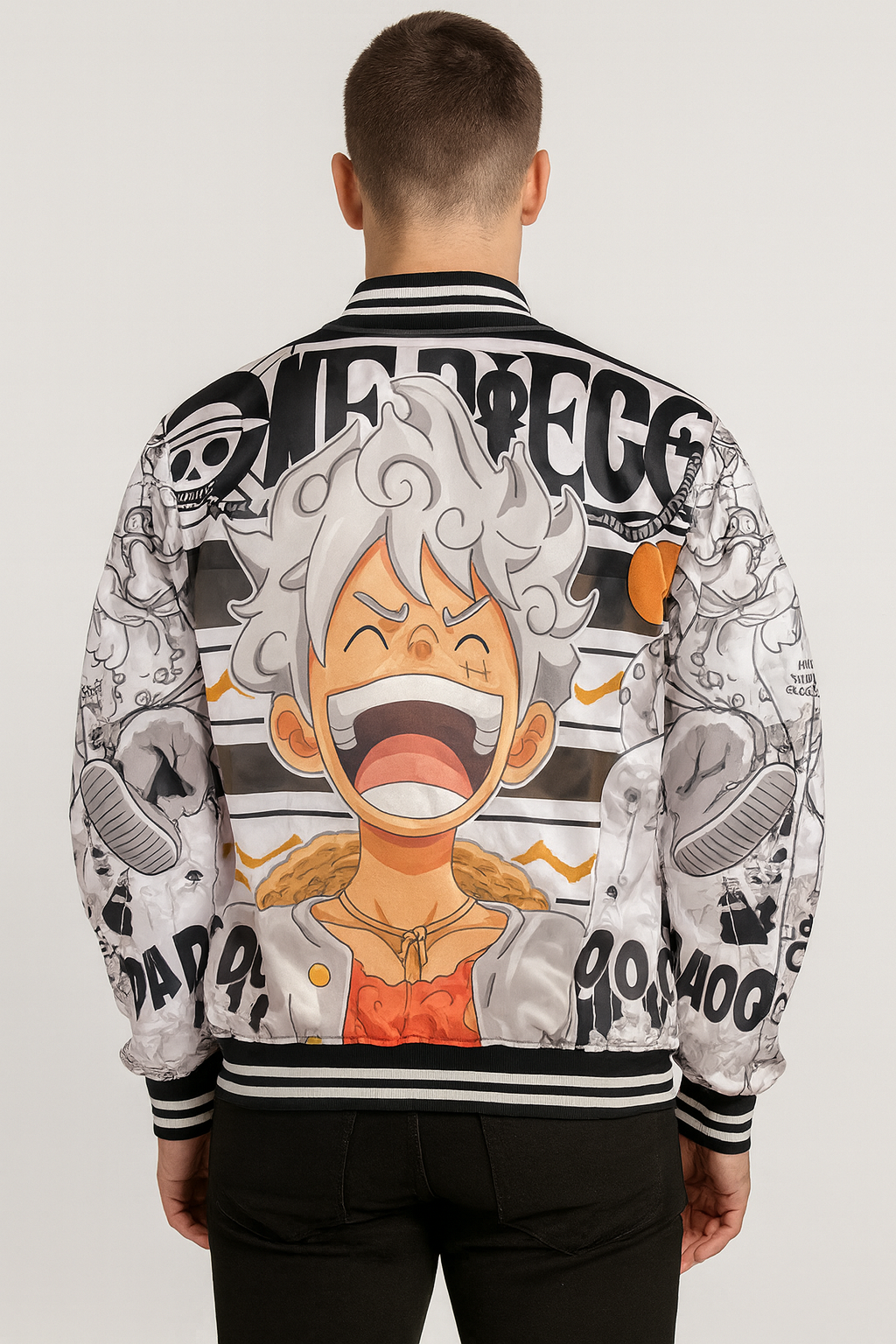 🔥One Piece Gear 5 – Hero Mode Bomber Jacket