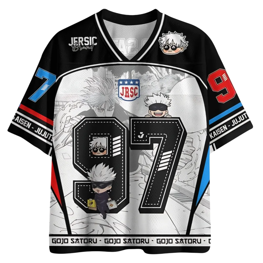 Gojo Satoru Anime Jersey 97 – Jujutsu Kaisen Streetwear