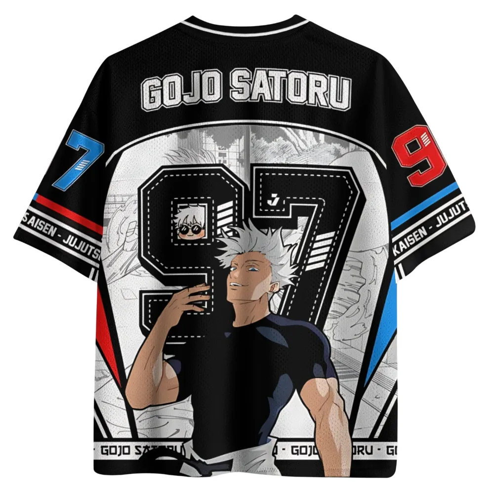 Gojo Satoru Anime Jersey 97 – Jujutsu Kaisen Streetwear