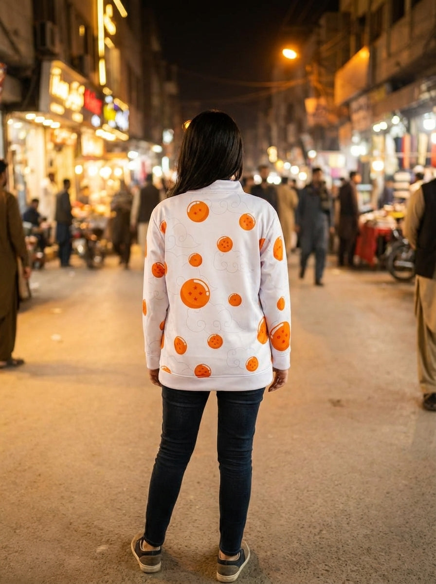 🐉 Dragon Ball Z Inspired Bomber Jacket