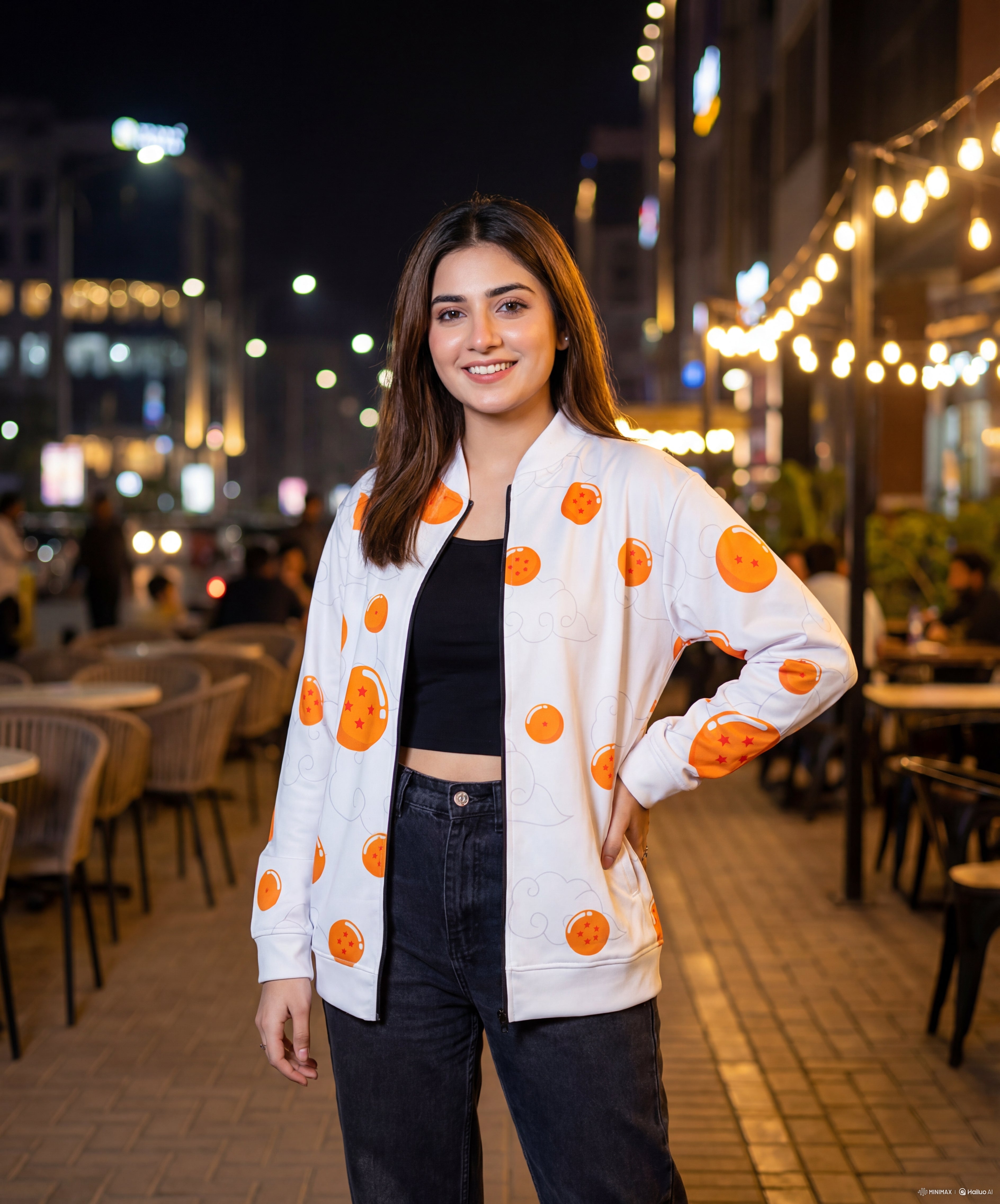 🐉 Dragon Ball Z Inspired Bomber Jacket