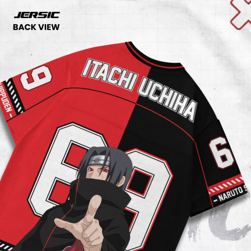 Itachi Uchiha Anime Jersey 88 – Naruto Shippuden Streetwear