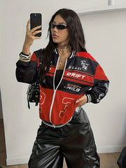 Red Drift Culture Racing Jacket