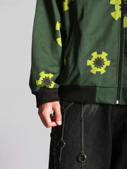 🗡️ Roronoa Zoro – Three Sword Style Bomber Jacket