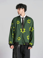🗡️ Roronoa Zoro – Three Sword Style Bomber Jacket