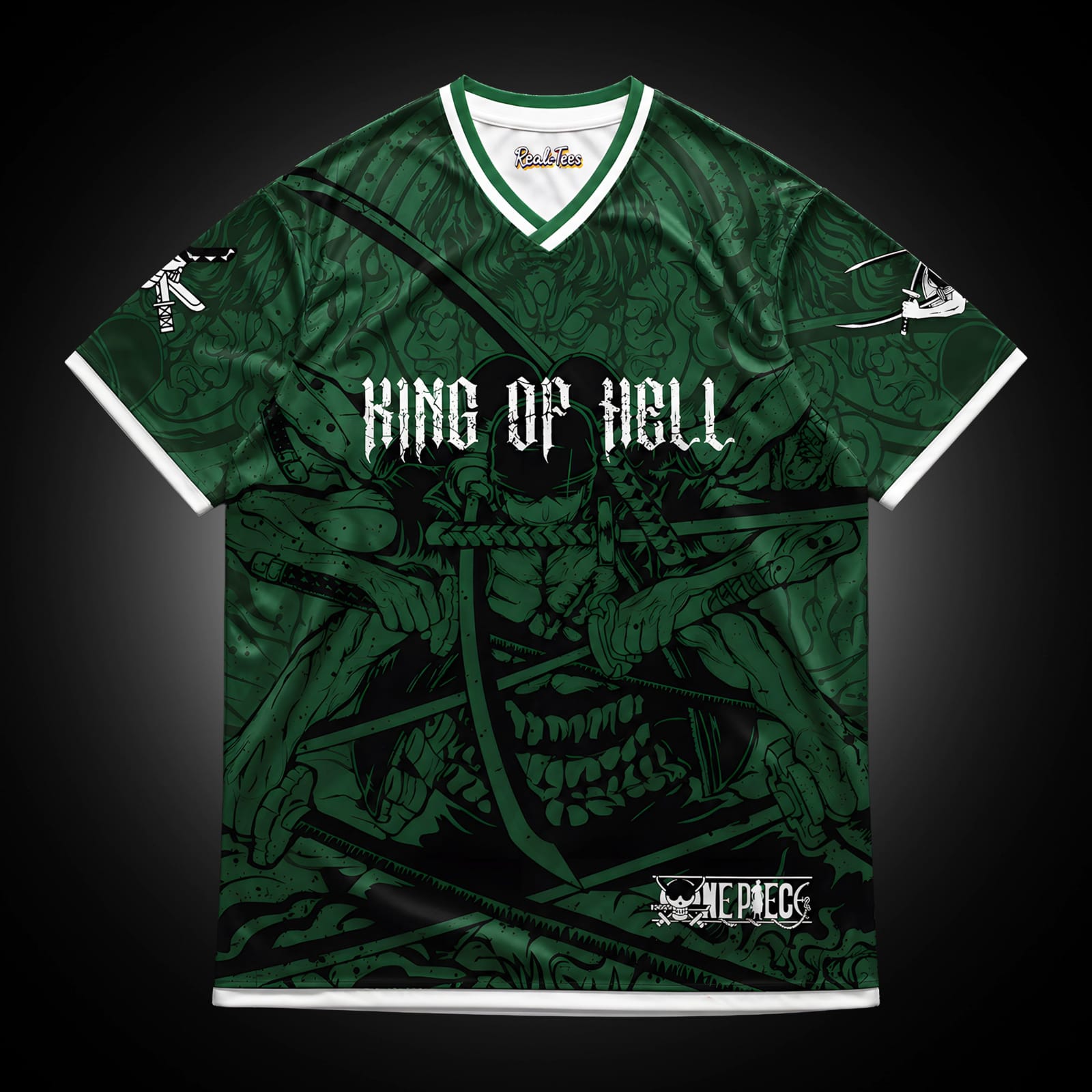 King of Hell Zoro Jersey – Premium Anime Performance