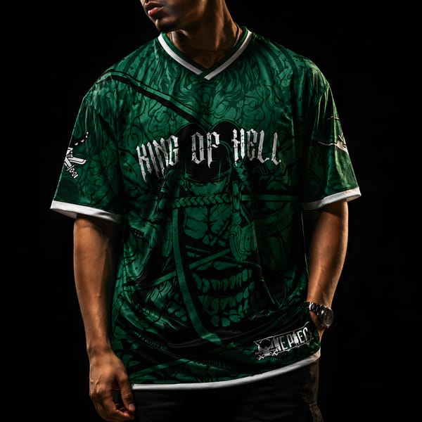 King of Hell Zoro Jersey – Premium Anime Performance