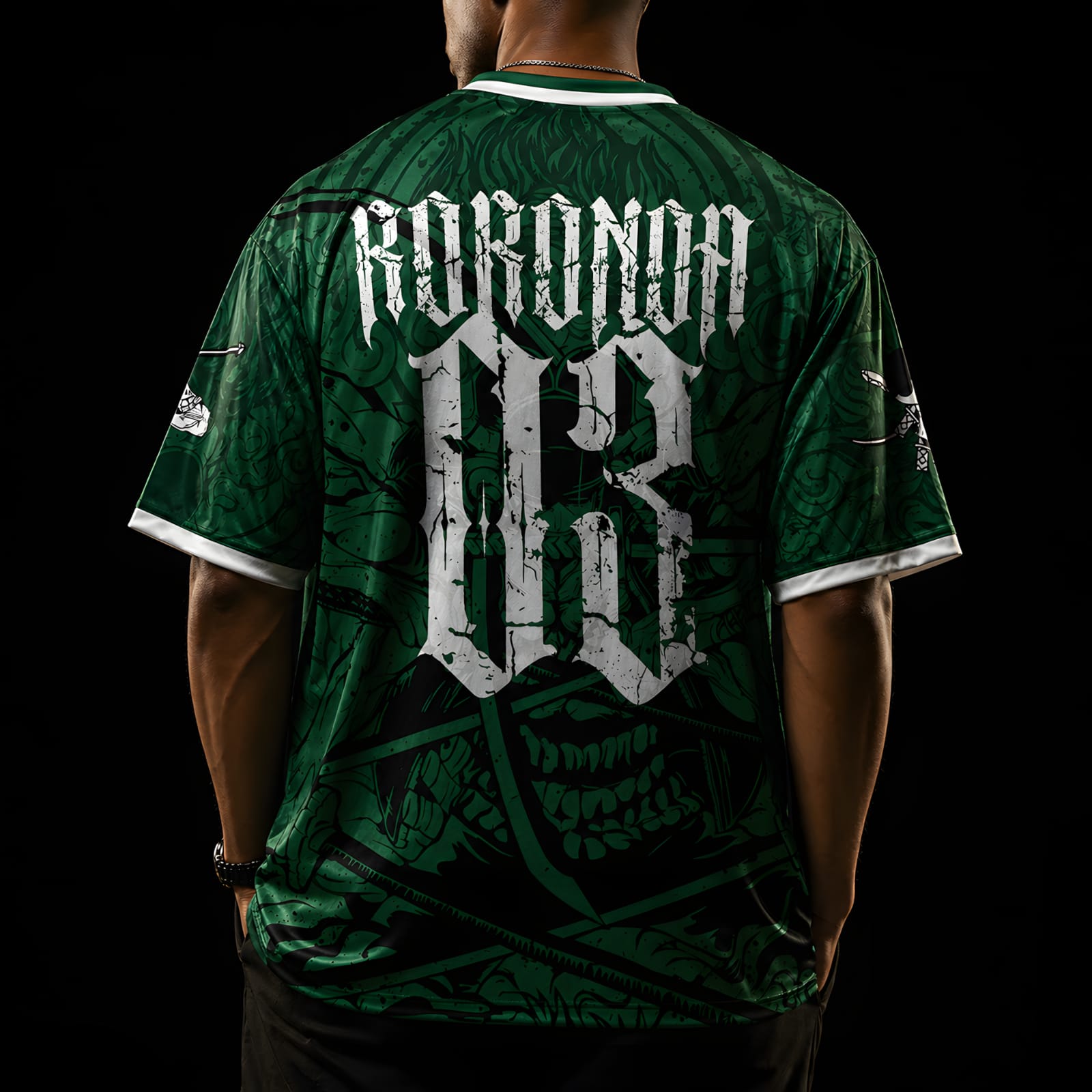 King of Hell Zoro Jersey – Premium Anime Performance