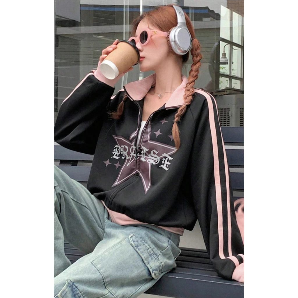⭐ Korean Star Track Jacket