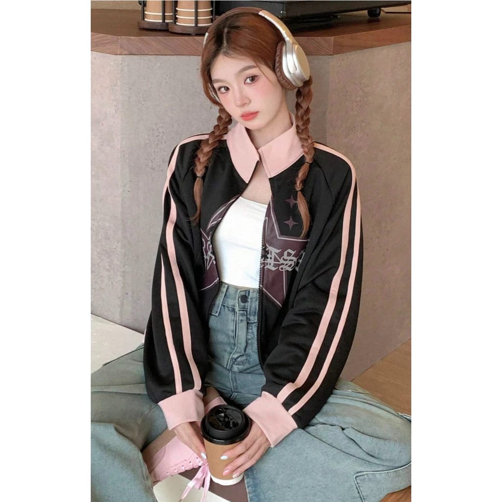 ⭐ Korean Star Track Jacket