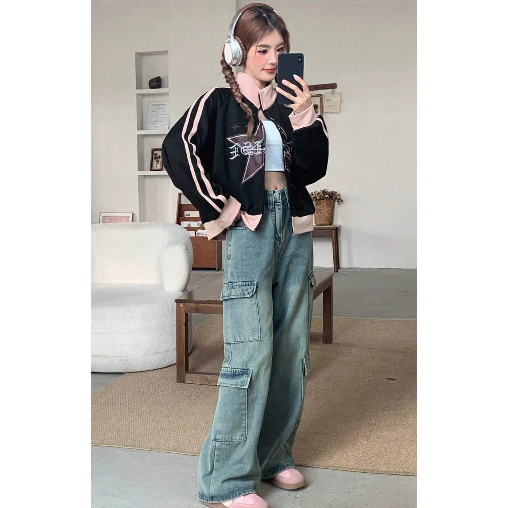⭐ Korean Star Track Jacket