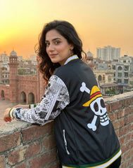 One Piece Straw Hat Bomber Jacket – Anime Streetwear Edition
