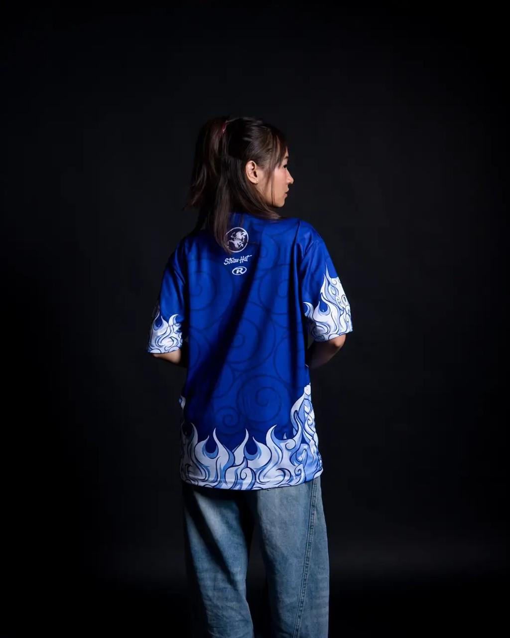 One Piece Azure Flame Jersey
