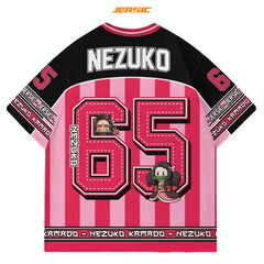 Nezuko Kamado Edition Over Sized Mesh Jersey