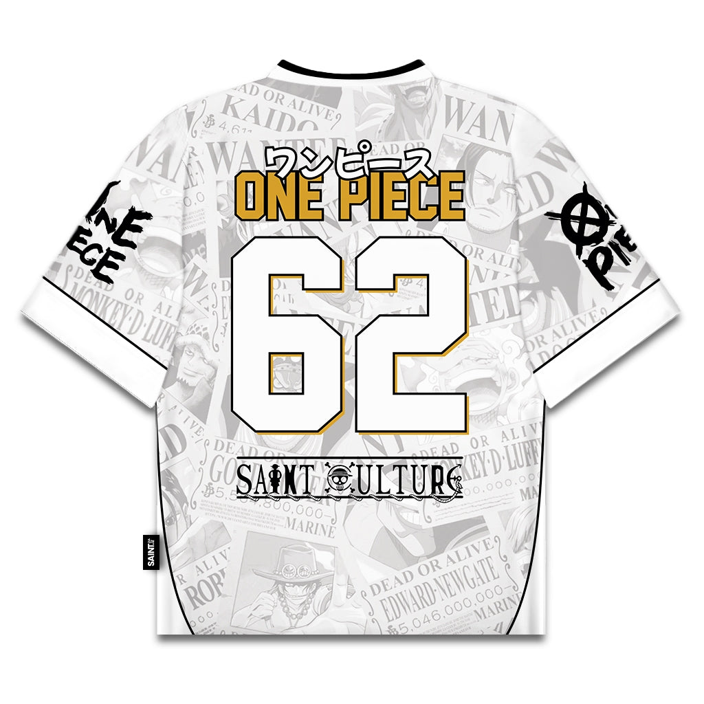 🌀 Monkey D. Luffy – White Edition  Jersey