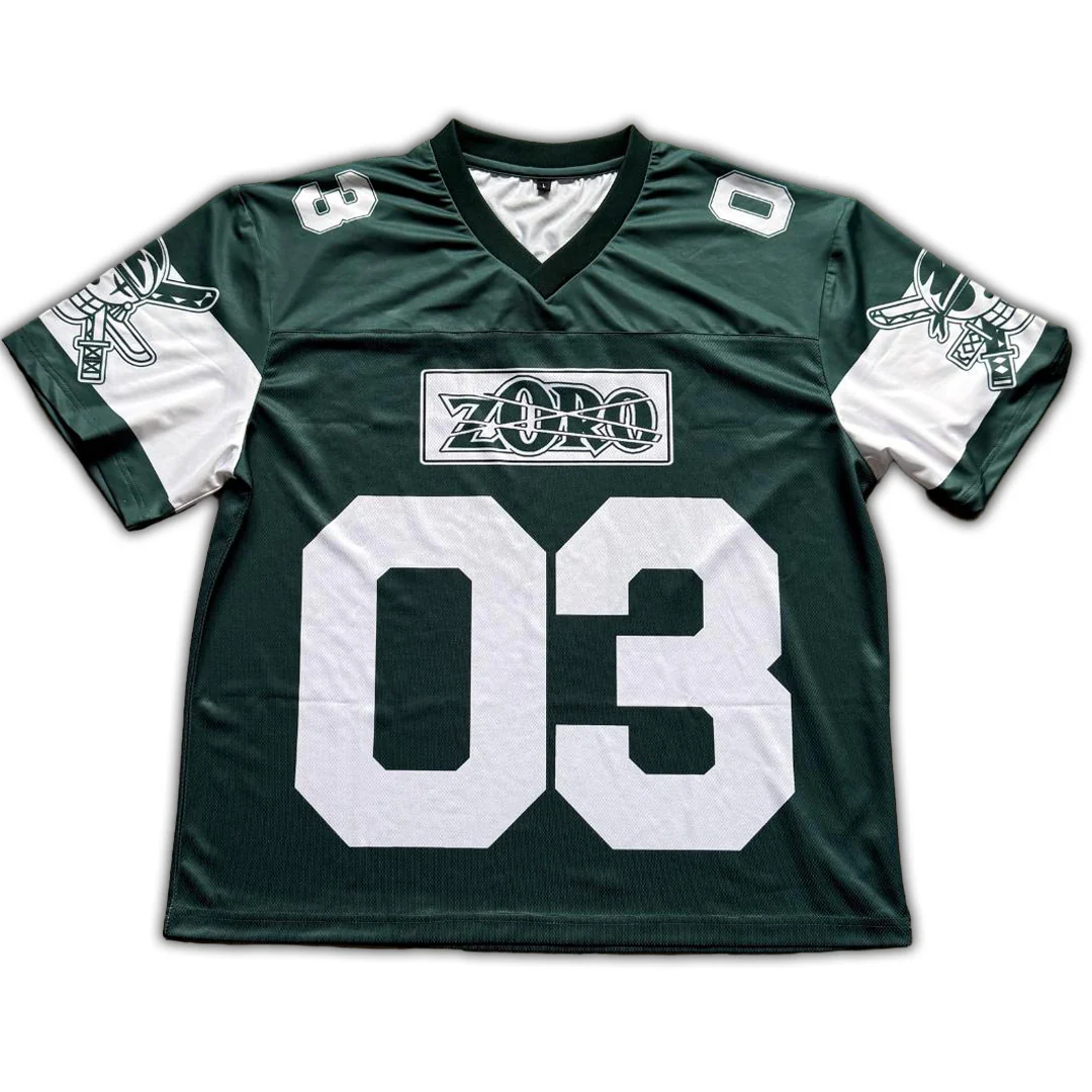 Green Roronoa Zoro Anime Jersey