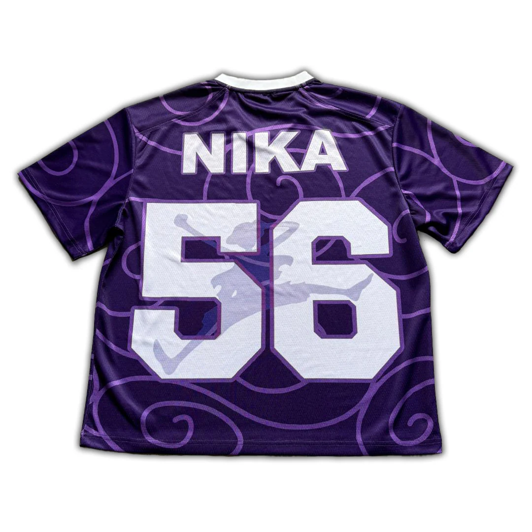 Nika Devil Fruit Anime Jersey 56 – One Piece Streetwear