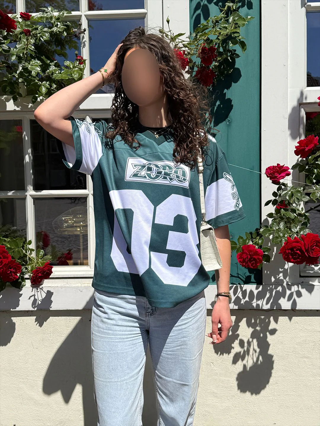 Green Roronoa Zoro Anime Jersey