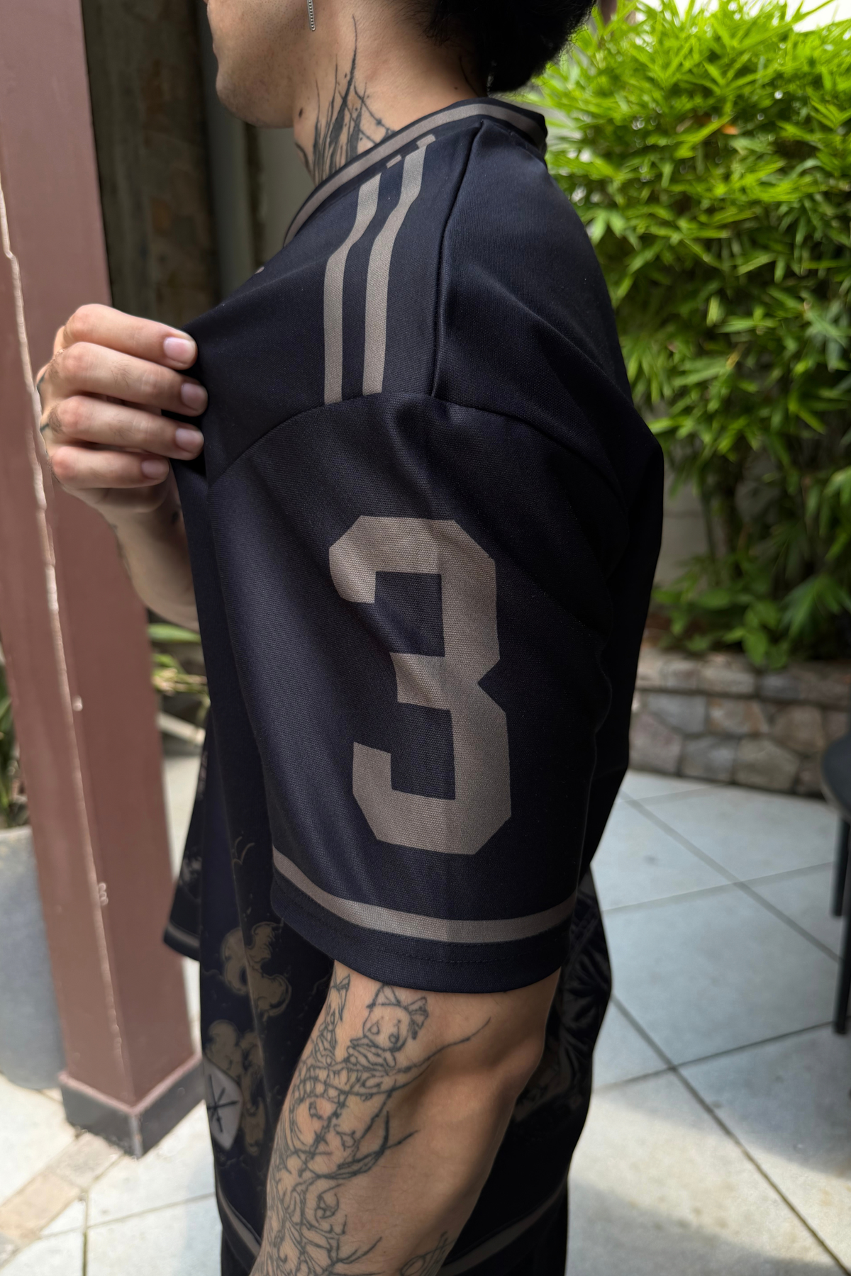 Roronoa Zoro King of Hell Jersey – Premium Black & Gold Edition ⚔️