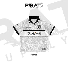 One Piece Minimal Wave Anime Jersey – Japanese Streetwear Edition