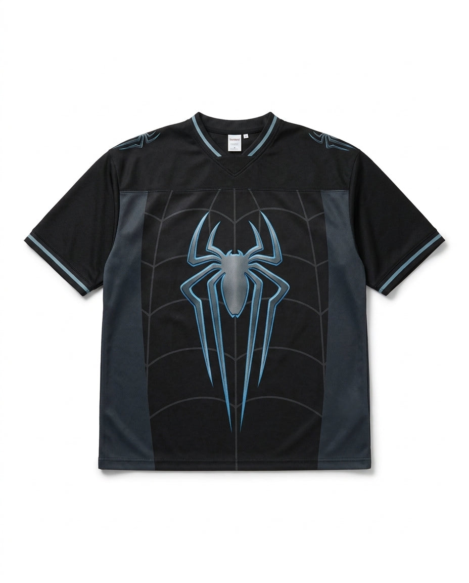 Spider-Man WebStrike 62 Jersey – Premium Black Edition 🕷️