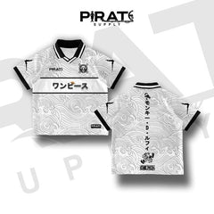 One Piece Minimal Wave Anime Jersey – Japanese Streetwear Edition