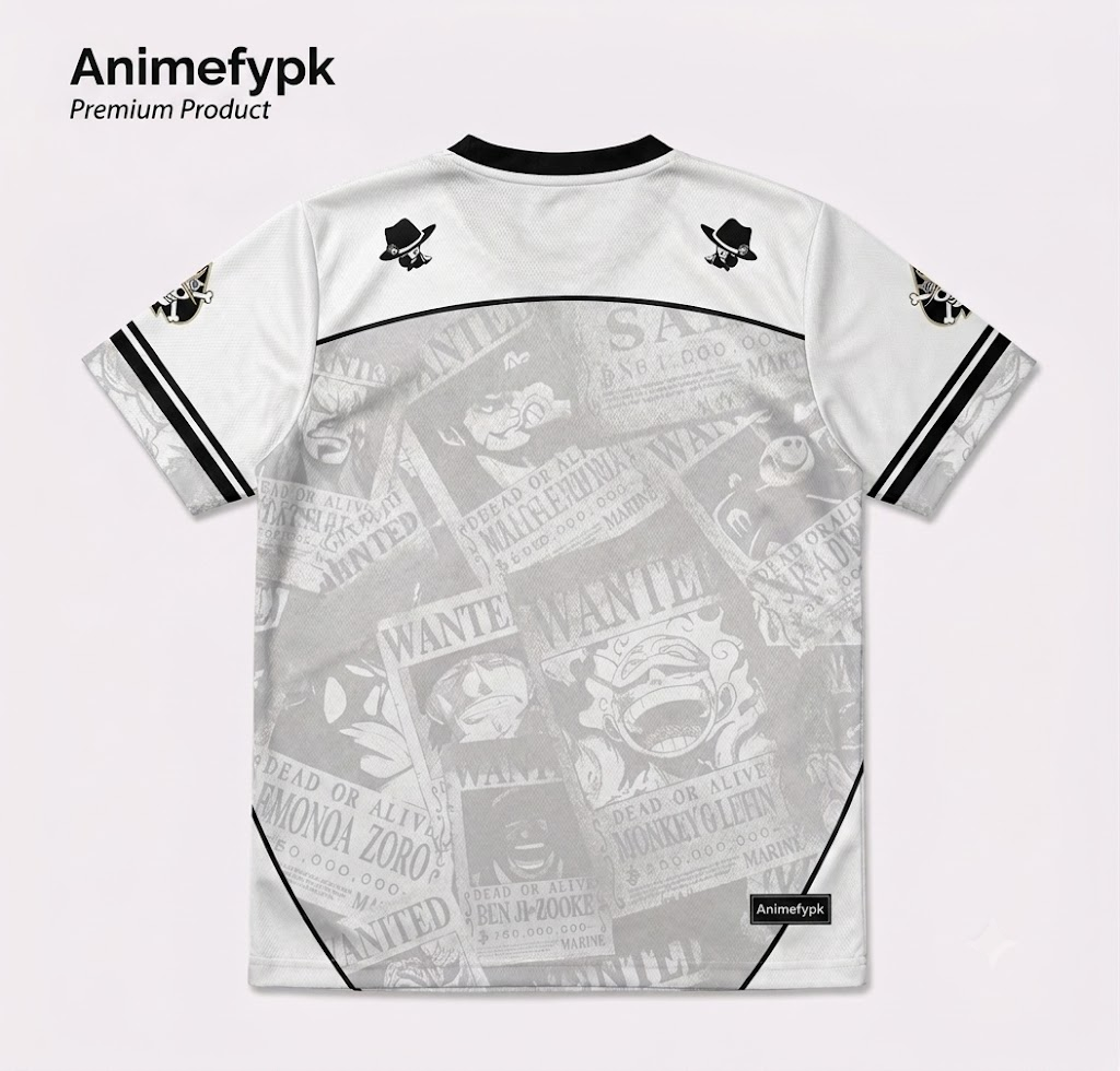 Portgas D. Ace "Fire Command" Anime Athletic Jersey