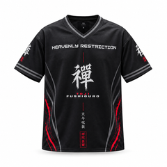 Toji Fushiguro Heavenly Restriction Jersey – Premium Black Edition ⚡🔥